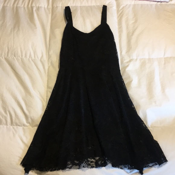 Free People black, lace dress. - Picture 3 of 5
